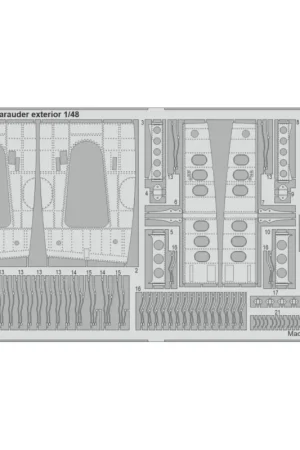 Dagaanbieding Decal B-26F Marauder exterior 1/48