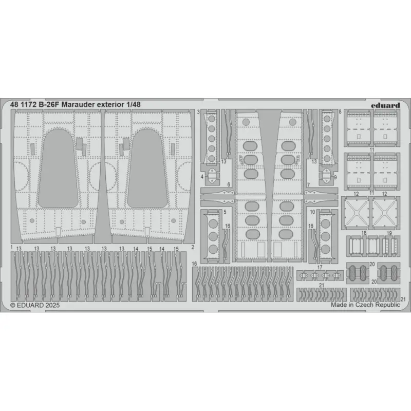 Dagaanbieding Decal B-26F Marauder exterior 1/48