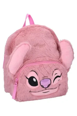 Premium Lilo and Stitch Backpack Stitch Fluffy Festival Angel