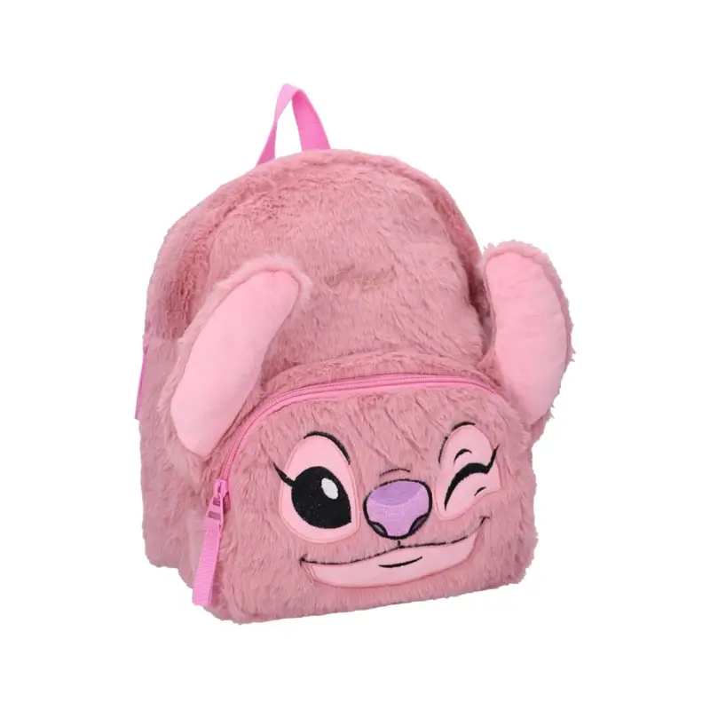 Premium Lilo and Stitch Backpack Stitch Fluffy Festival Angel