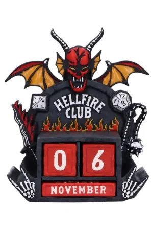 Laatste Kans Stranger Things Hellfire Club Perpetual Calendar 15 cm