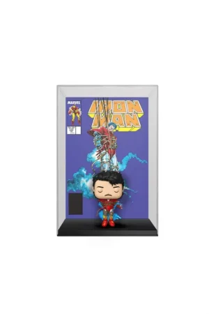 Actieprijs Marvel POP! Comic Cover Vinyl Figure IronMan'68 9 cm Pop figur
