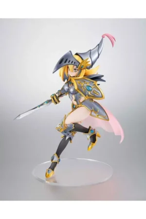 Yu-Gi-Oh! Duel Monsters PVC Figure Monsters Chronicle Art Works Dark Magician Girl the Dragon Knight 22 cm Aanbieding