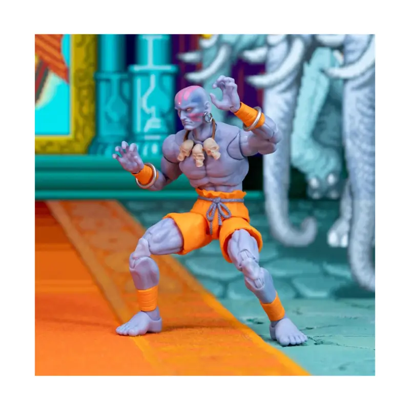 Direct Verzonden Ultra Street Fighter II: The Final Challengers 1/12 figure Dhalsim Deluxe 15 cm Figuurtje
