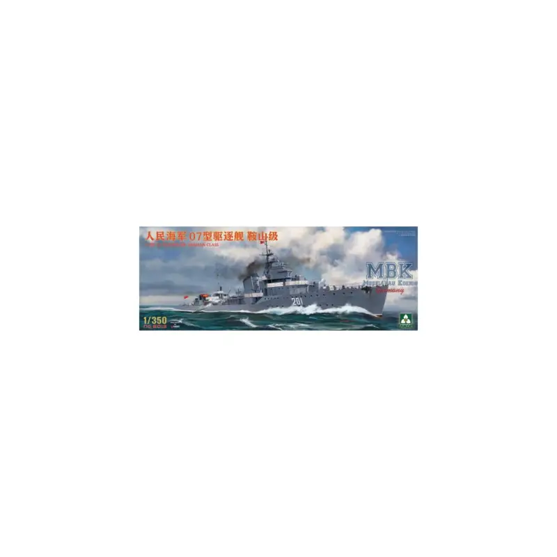 PLA Navy Type 07 Destroyer Anshan 1:350 Schaalmodel Betaalbaar