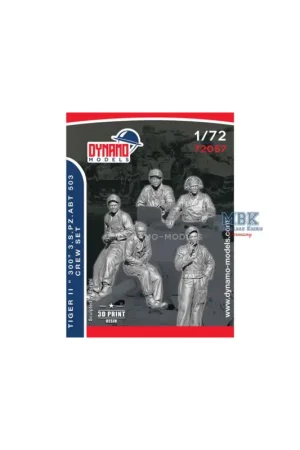 Superprijs German Kingtiger "300" Crew Normandy 1944 BIG SET Figuren