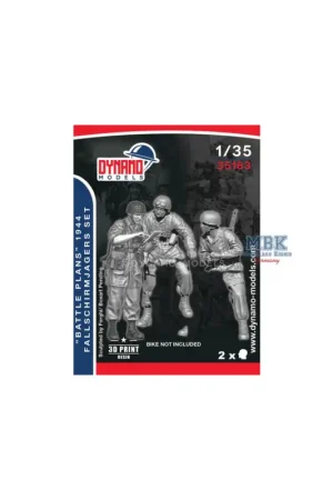 Beperkte Voorraad Fallschirmjägers checking the map - Normandy 1944 Figuren