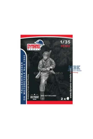 Uitverkoop Fallschirmjäger on motorcycle No.2 - Normandy 1944 Figuren