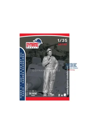 Tiger II “300” s.Pz.Abt 503 Radio - H.Schneider Figuren Must-Have
