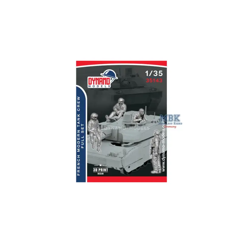 French Modern Tankers BIG SET Figuren Populair