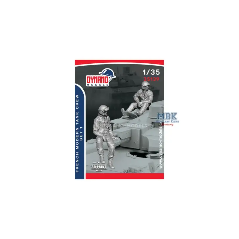 Populair French Modern Tanker Set 1 Figuren