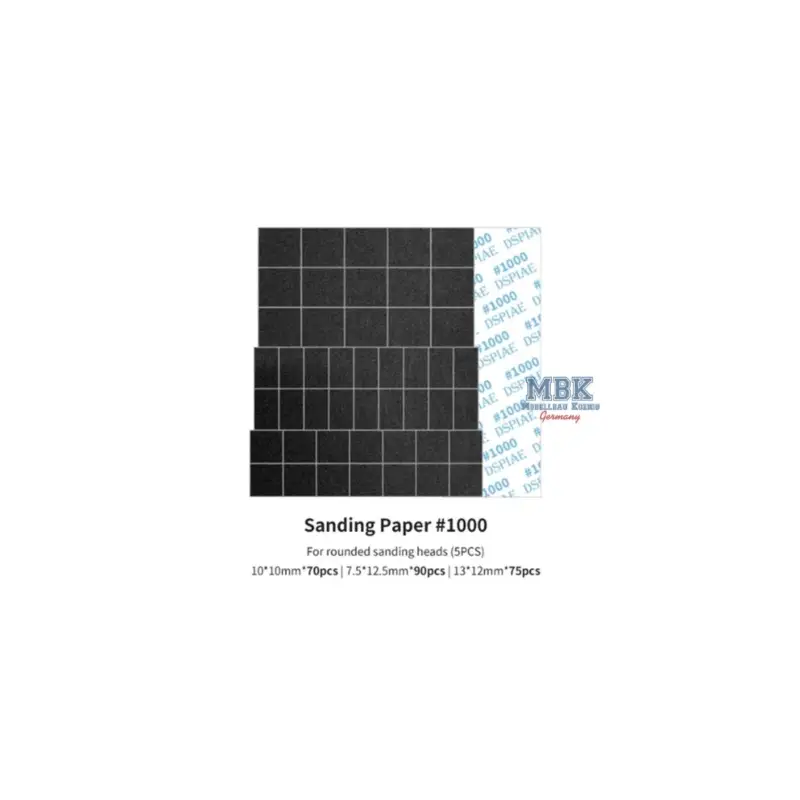 Beperkt Aanbod Sanding Paper f. Arc Reciproctg.Sanding Head 1000