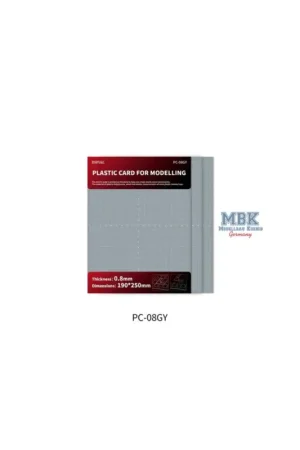 DSPIAE Plastic Card for Modelling 0.8 mm Nieuw