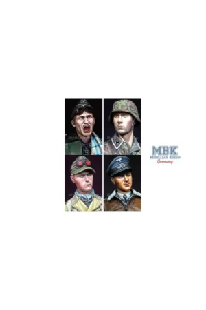 Lage Prijs German Heads Set 5 Figuren