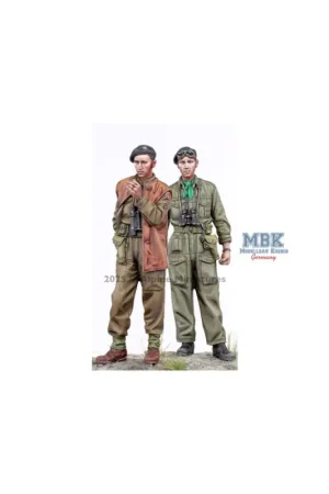 4/7 Royal Dragoon Guards Set (2 figures) 1:35 Figuren Direct Beschikbaar