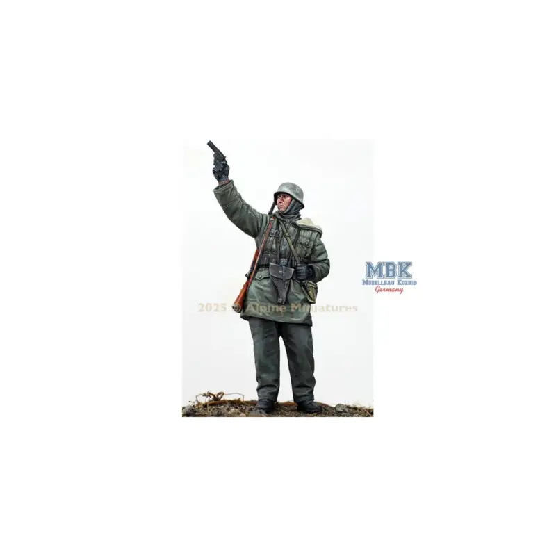 Hoge Kwaliteit W-SS Grenadier & Flare Gun 1:35 Figuren