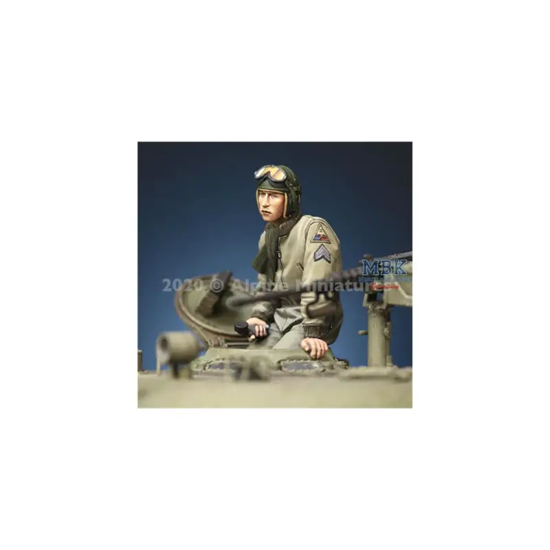 WW2 US Tank Commander 2 (1:35) Figuren Speciale Aanbieding