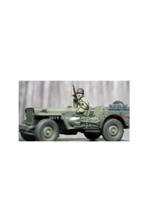 Speciale Aanbieding WW2 US Jeep Passenger 1/35 Figuren