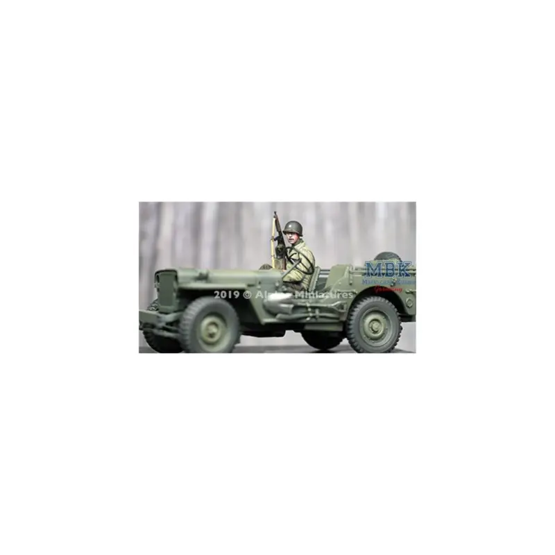 Speciale Aanbieding WW2 US Jeep Passenger 1/35 Figuren