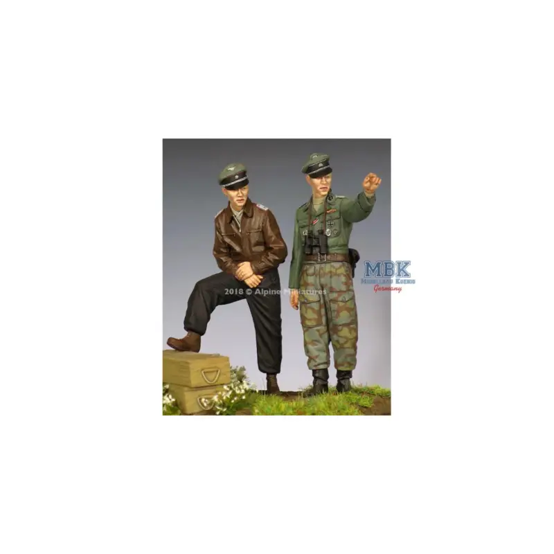 Merkproduct WSS Officer 44-45 Set - 2 figst 1/35 Figuren