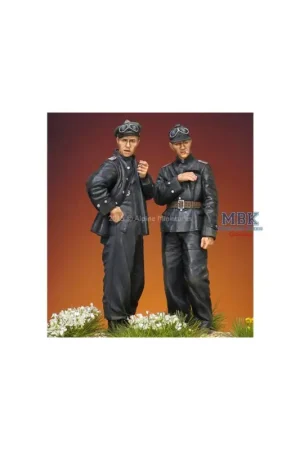 Waffen SS AFV Crew 44-45 Set Figuren Direct Beschikbaar