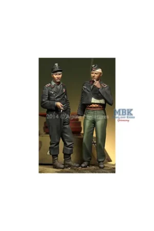 German Panzer Crew Set Figuren Laatste Kans