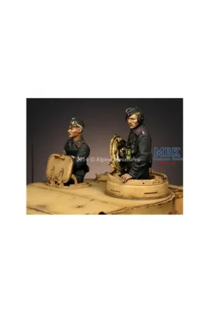 Nieuw Panzer Commander Set (2 Figuren)