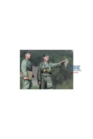 Merkproduct Otto Carius & NCO Set (2 Figuren)