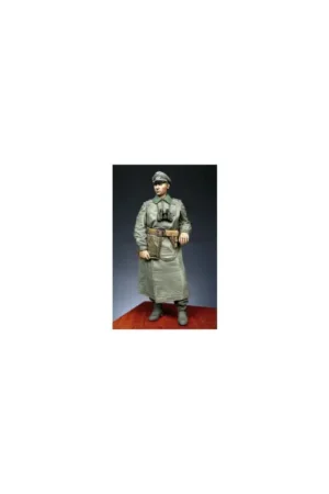 German tankers in rubberized long coats 1 Figuren Snelle Levering