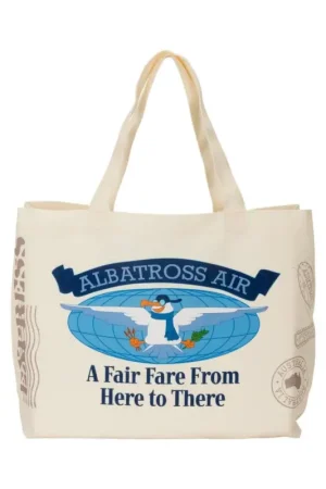 DISNEY - Bernard and Bianca in the Land of the Kan - Loungefly Canvas Tote Bag Beperkte Voorraad