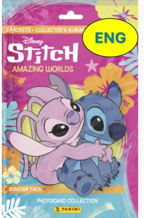 DISNEY - Stitch - Panini Photo Cards (1 collar + 3 pockets) - EN Speciale Aanbieding