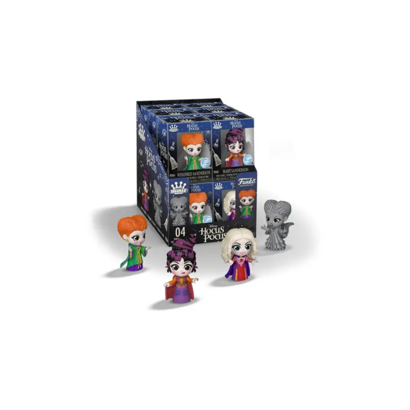 Hocus Pocus Mini Vinyl Figures Asst 12pcs Flitsaanbieding