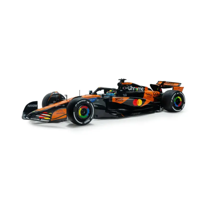 Rechtstreeks Van De Fabrikant Mclaren mcl39 orange o.piastri 81 gp china 2025 1/18 Miniatuur