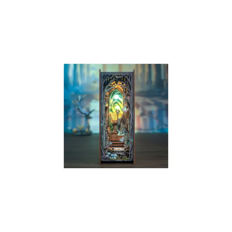 Hete Deal Puzzle 3d 3D Puzzle Bookend Book Nook Gate of Wonderland