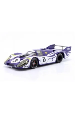 Bestseller Porsche 917 long tail hippie practice version 3 larrousse/kauhsen 24h du mans 1970 Miniatuur