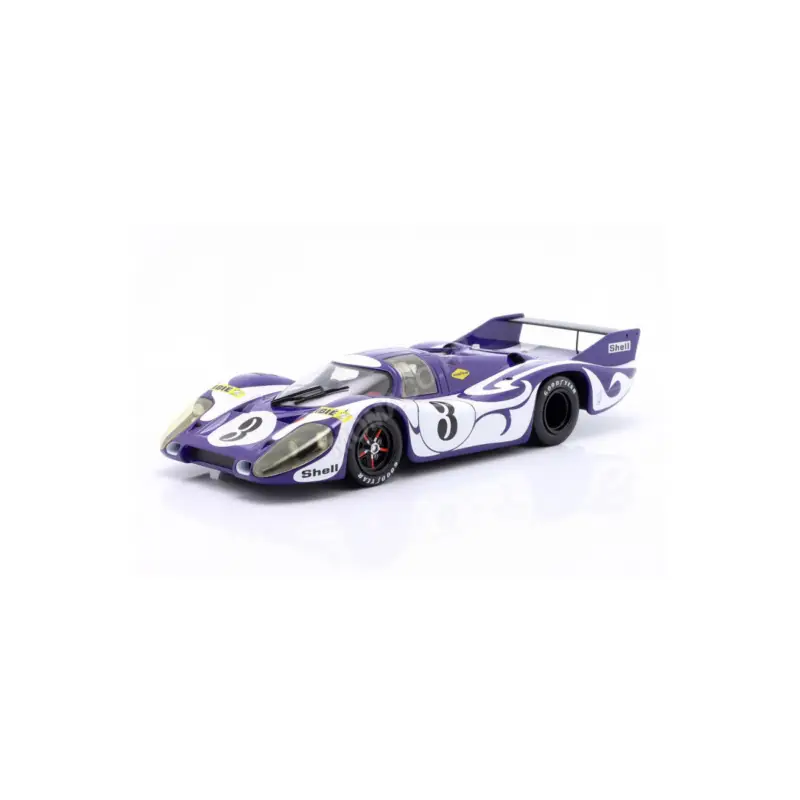 Bestseller Porsche 917 long tail hippie practice version 3 larrousse/kauhsen 24h du mans 1970 Miniatuur
