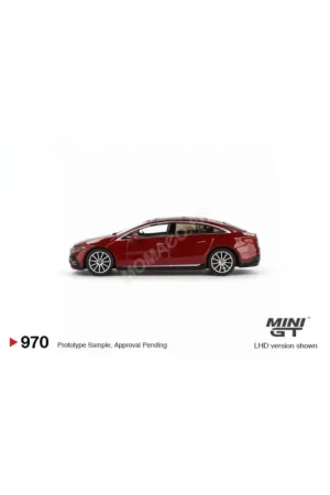 Mercedes-benz eqs 580 4matic 2024 red “red metallic” (blister edition) (lhd) Miniatuur Dagaanbieding
