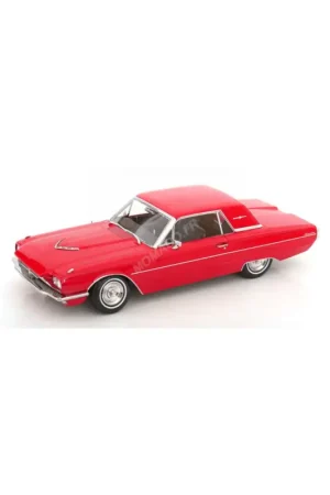 Merkproduct Ford thunderbird hardtop coupe 1966 red Miniatuur