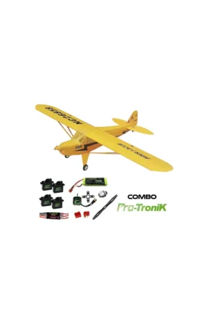 Electric Combo Aircraft PIPER J-3 CUB EP BL ARF elektrisch RC vliegtuig Bestseller