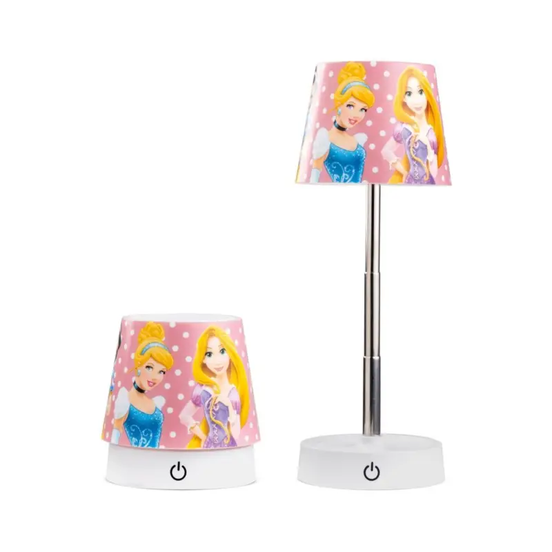 Gecertificeerd PRINCESSES - Rechargeable LED Desk Lamp - 11cm