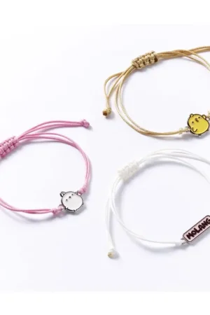 MOLANG & Piu Piu - Set of 3 Friendship Bracelets Weekendaanbieding