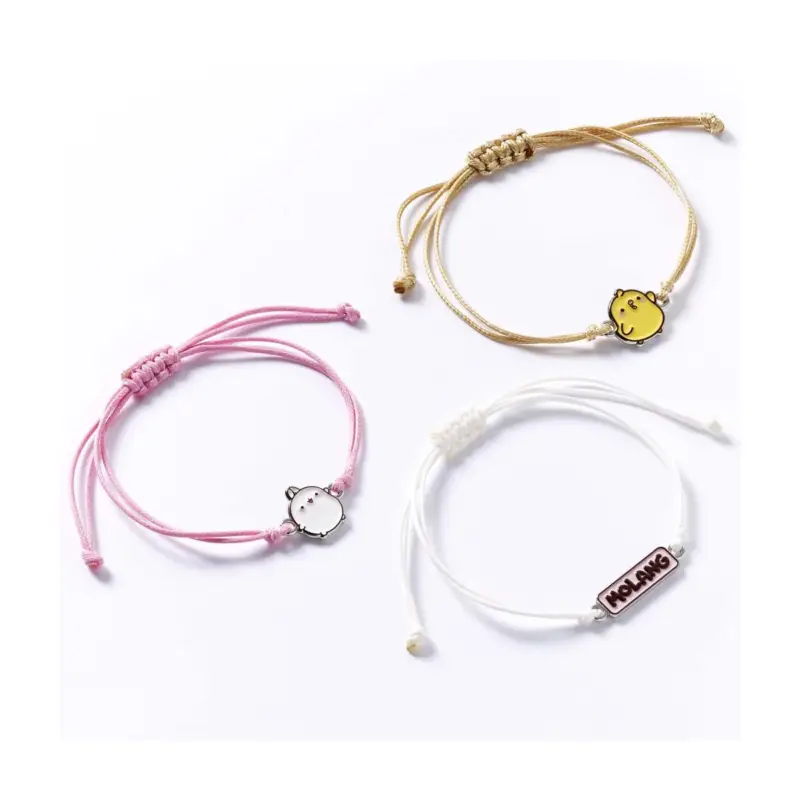 MOLANG & Piu Piu - Set of 3 Friendship Bracelets Weekendaanbieding