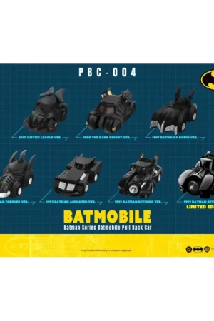 DC - Batman series Batmobile Pull Back Car - Set 6 Fig. Blind Box 5cm Figuurtje Nu Kopen