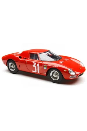 Ferrari 250 lm 31 n.vaccarella coppa inter-europa monza 1964 rhd 1st chassis 5899 Miniatuur Laatste Versie