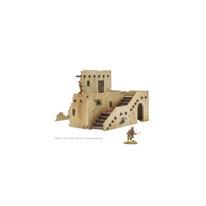 Populair Adobe Building Ruins (Clay Bricks Desert Building) Figuur spellet