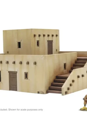 Adobe Building (Clay Bricks Desert Building) Figuur spellet Must-Have