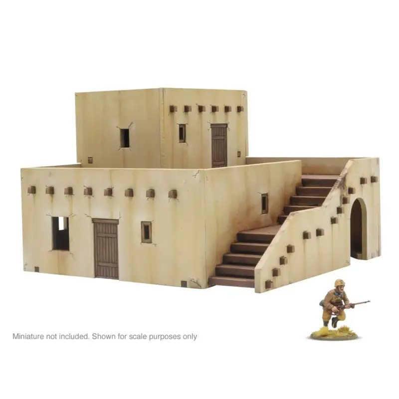 Adobe Building (Clay Bricks Desert Building) Figuur spellet Must-Have