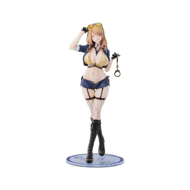 Rechtstreeks Van De Fabrikant Original Character PVC Figure 1/6 Gal Policewoman Takanashi Arisa Deluxe Edition 27 cm