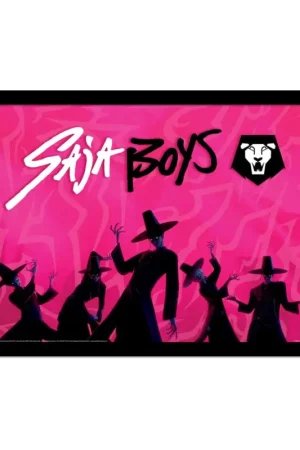 Lage Kosten KPop Demon Hunters framed poster Collector Print Saja Boys Idol