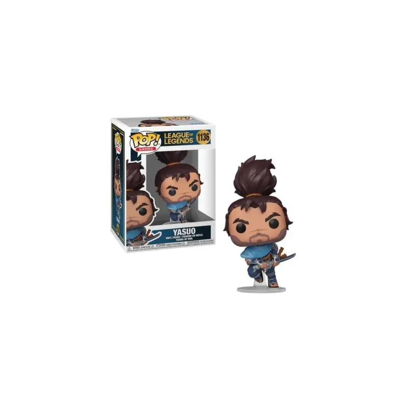 Nieuw LEAGUE OF LEGENDS - POP Games N° 1136 - Yasuo Pop figur